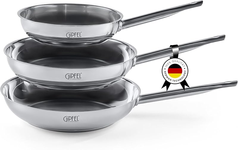GIPFEL INTERNATIONAL Piece Stainless Frying